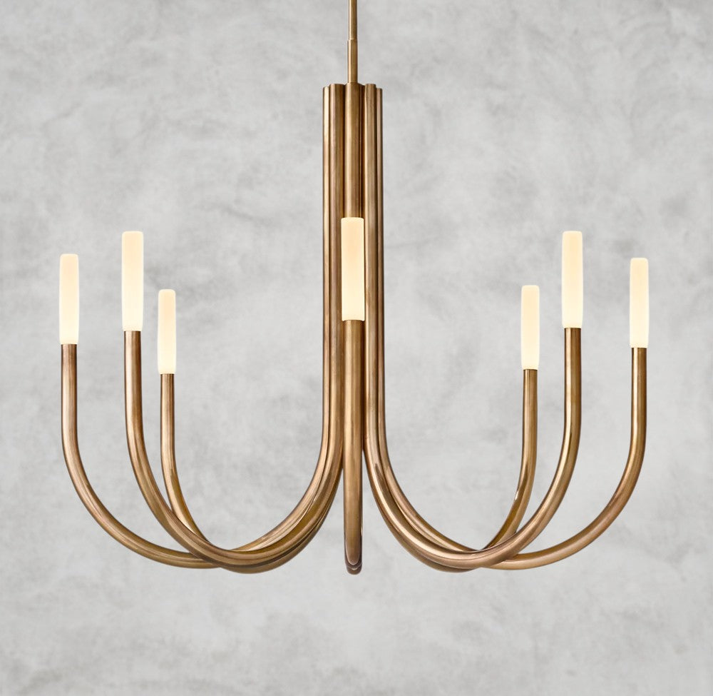 Rousseau Round Chandelier 38", 50"