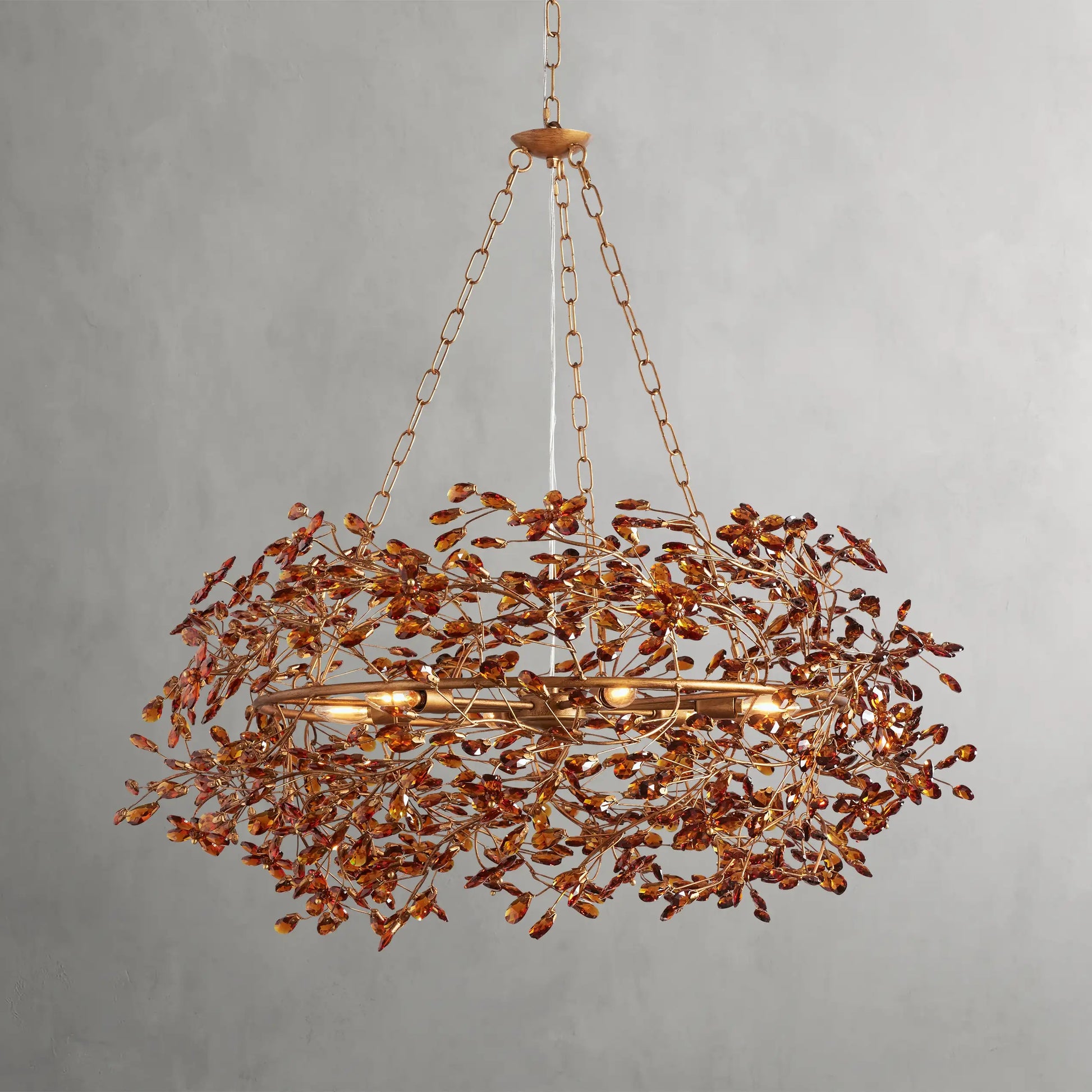 Fiore Crown Chandelier 39", 48", 60"