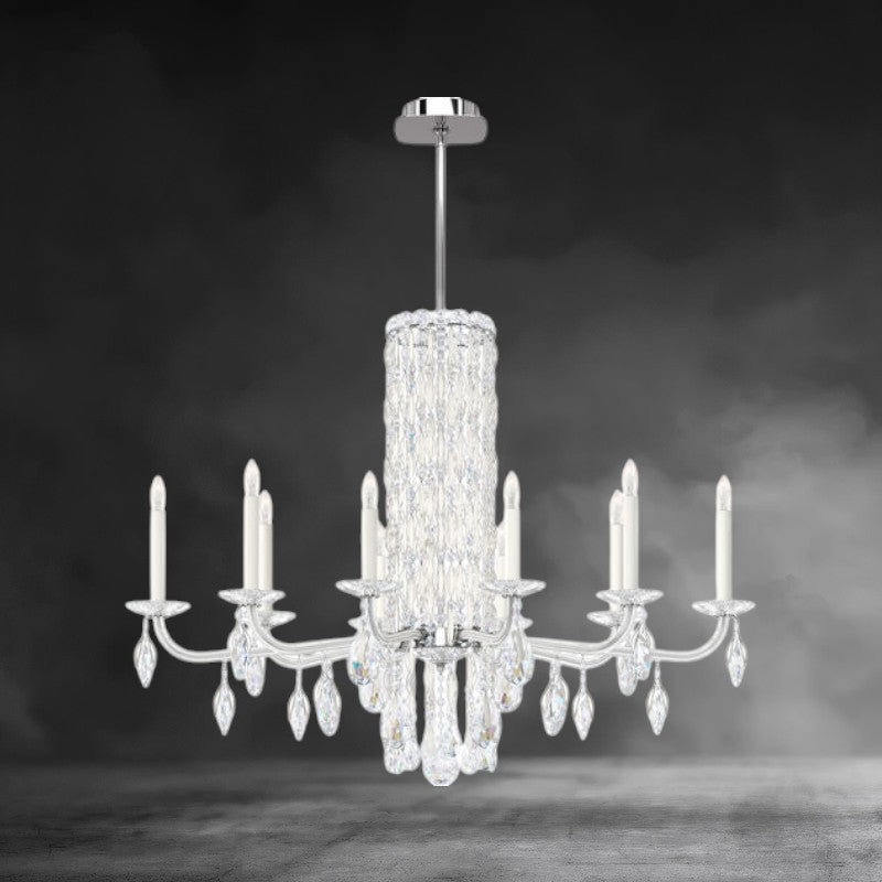 Siena 10 lights Crystal Chandelier 40"