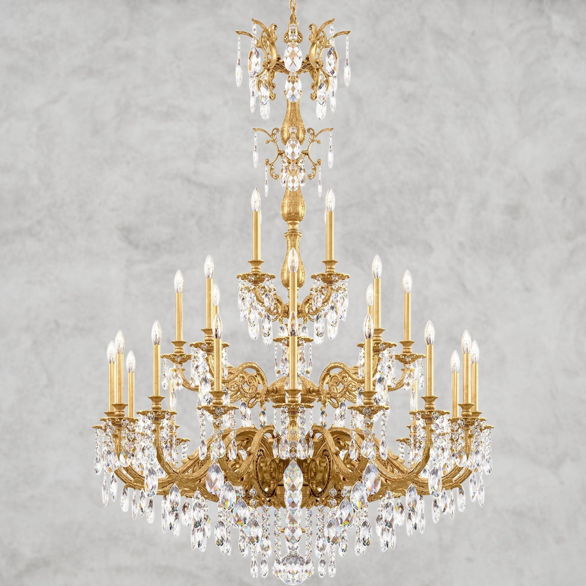 Milano 28-light Crystal Chandelier 50"