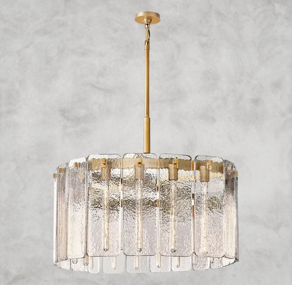Calamette Glass Round Chandelier 36", 48", 60"