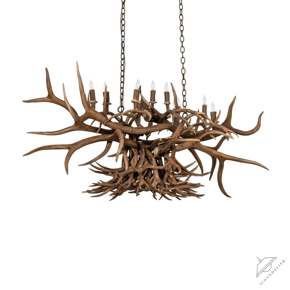 10 - Light Chandelier 66"W