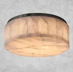 Rivage lueur round flushmount 6", 10", 14"