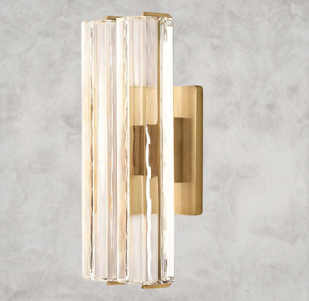 Audubon Crystal Double Sconce