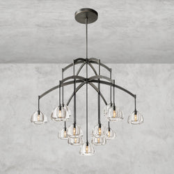 Hemisphere Round Chandelier 36", 48", 60"