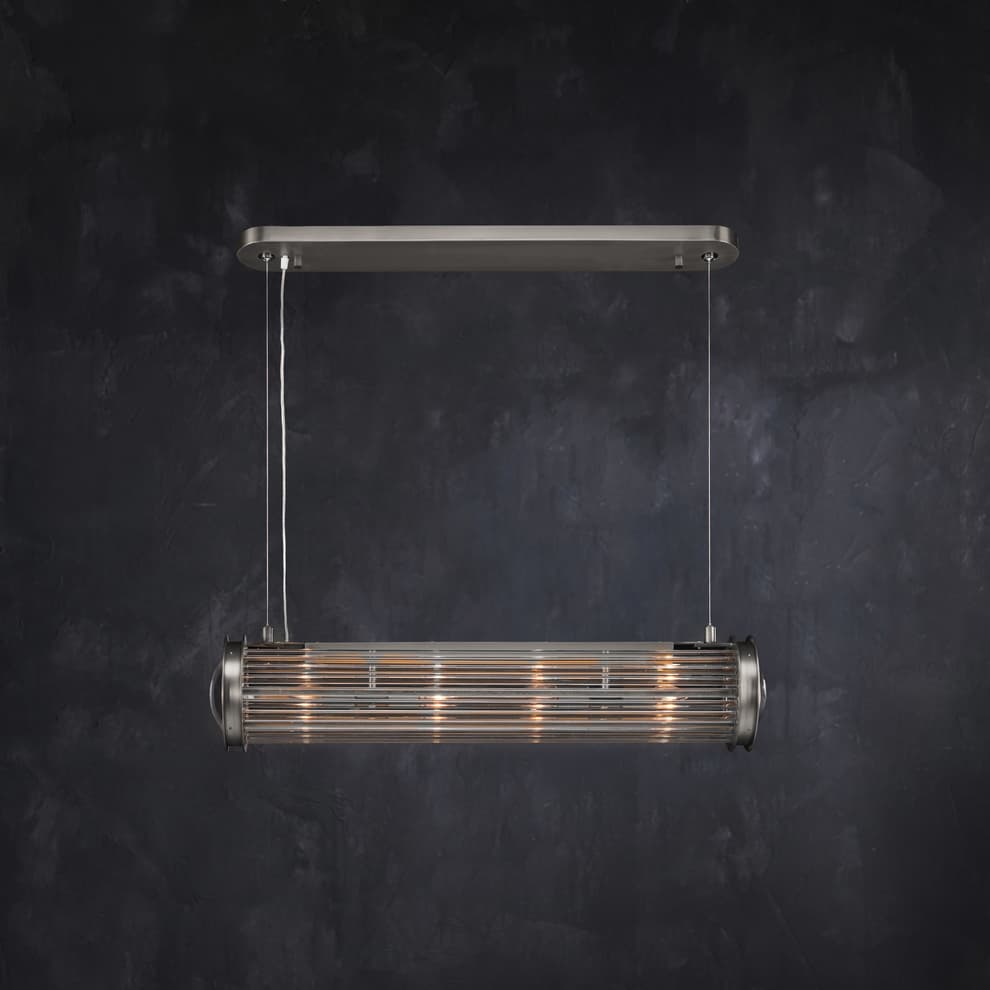Newton Rectangular Pendant Natural