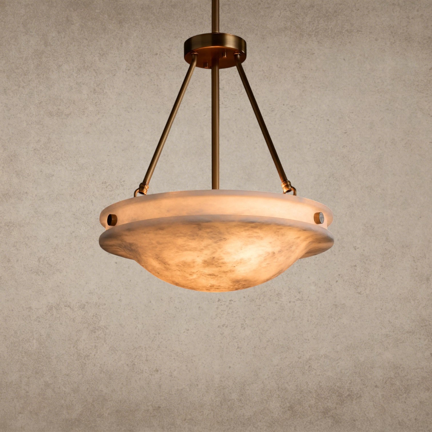 Edith Alabaster Pendant