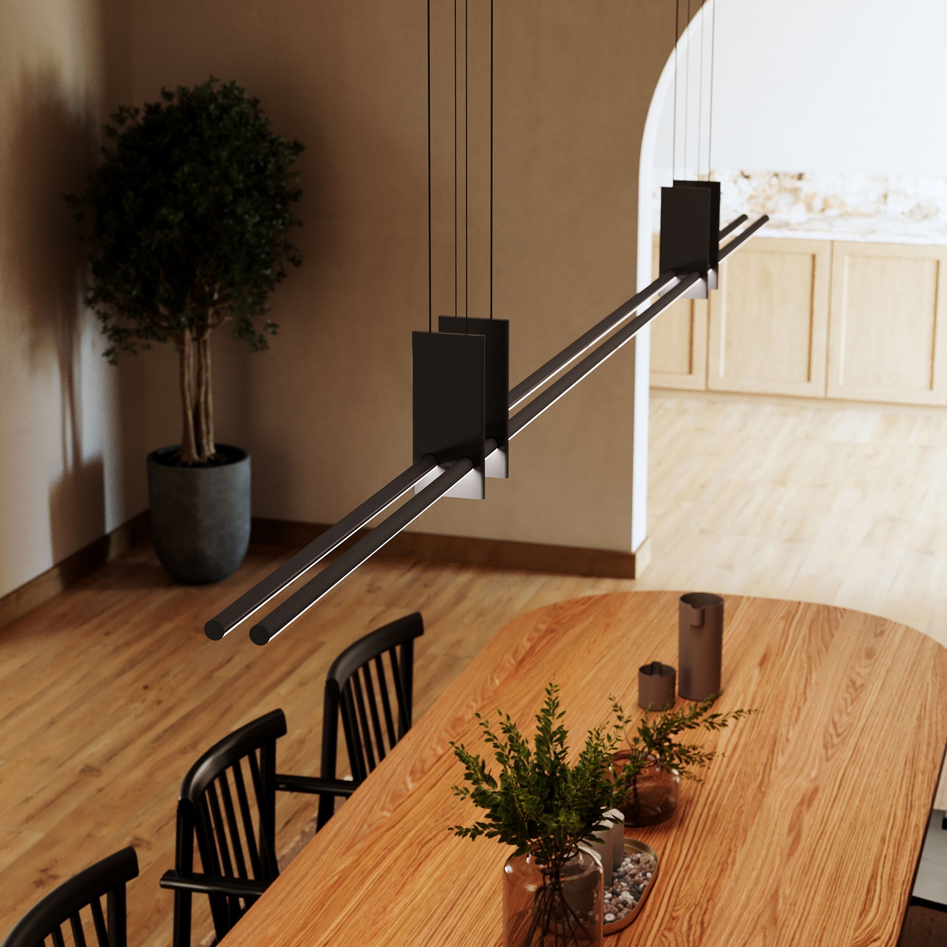 Fino Duo Chandelier