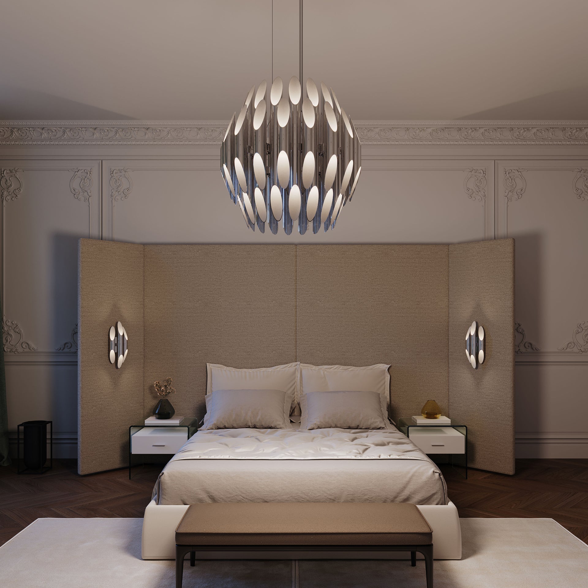 Chimes Chandelier 23.25H