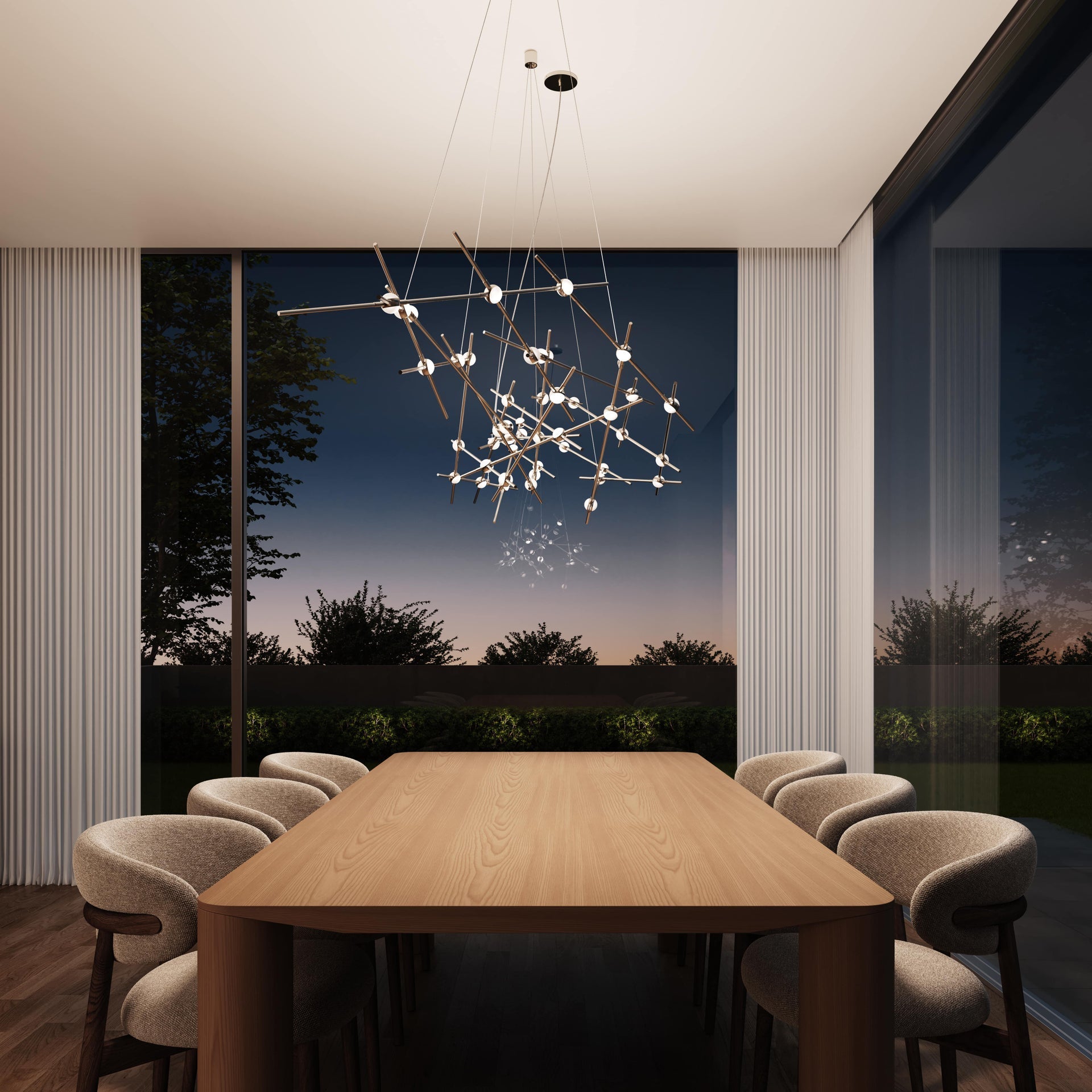 Constellation Chandelier 92W"