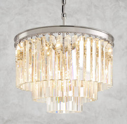 1920s Odeon Round Chandelier 20", 32", 44"