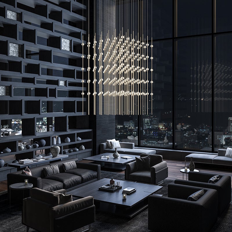Constellation Chandelier 30"W