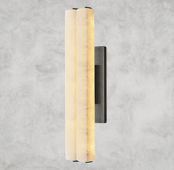 Audubon Alabaster Double Sconce