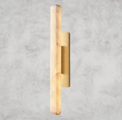 Audubon Alabaster Single Sconce