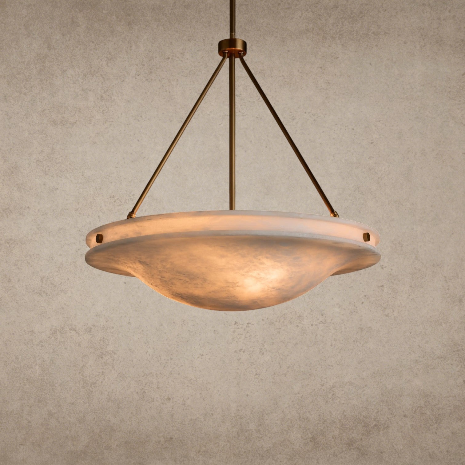 Edith Alabaster Pendant