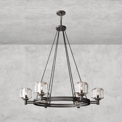 Demaret Round Chandelier 36", 48", 60"