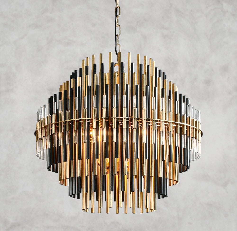 Emile Round Chandelier 24", 32", 42"