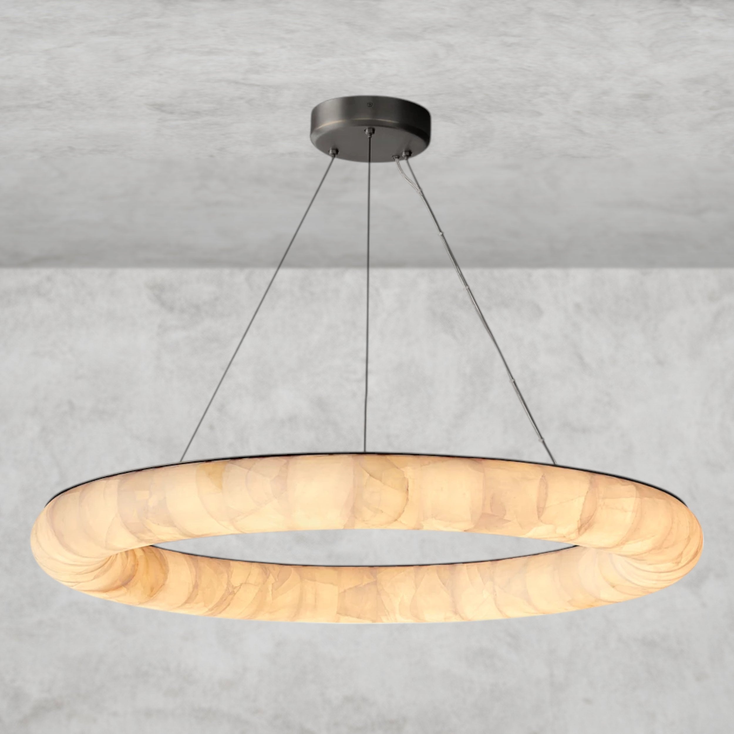 Rivage lisse round chandelier 31