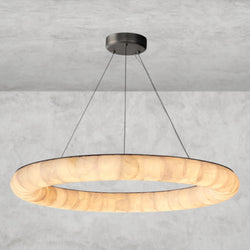Rivage lisse round chandelier 31", 41", 61"