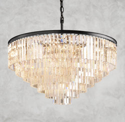 1920s Odeon Round Chandelier 20", 32", 44"