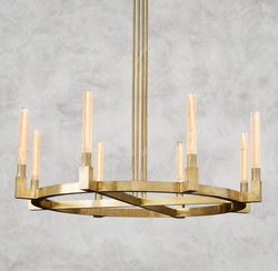 CANNELE ROUND CHANDELIER 36", 48", 60", 72"