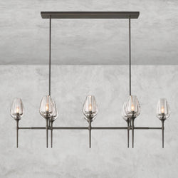 Tulip Linear Chandelier 52", 65"