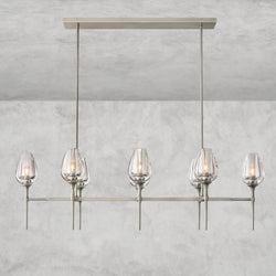 Tulip Linear Chandelier 52", 65"