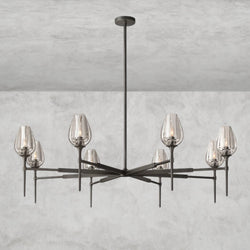 TULIP ROUND CHANDELIER 27", 42", 54"