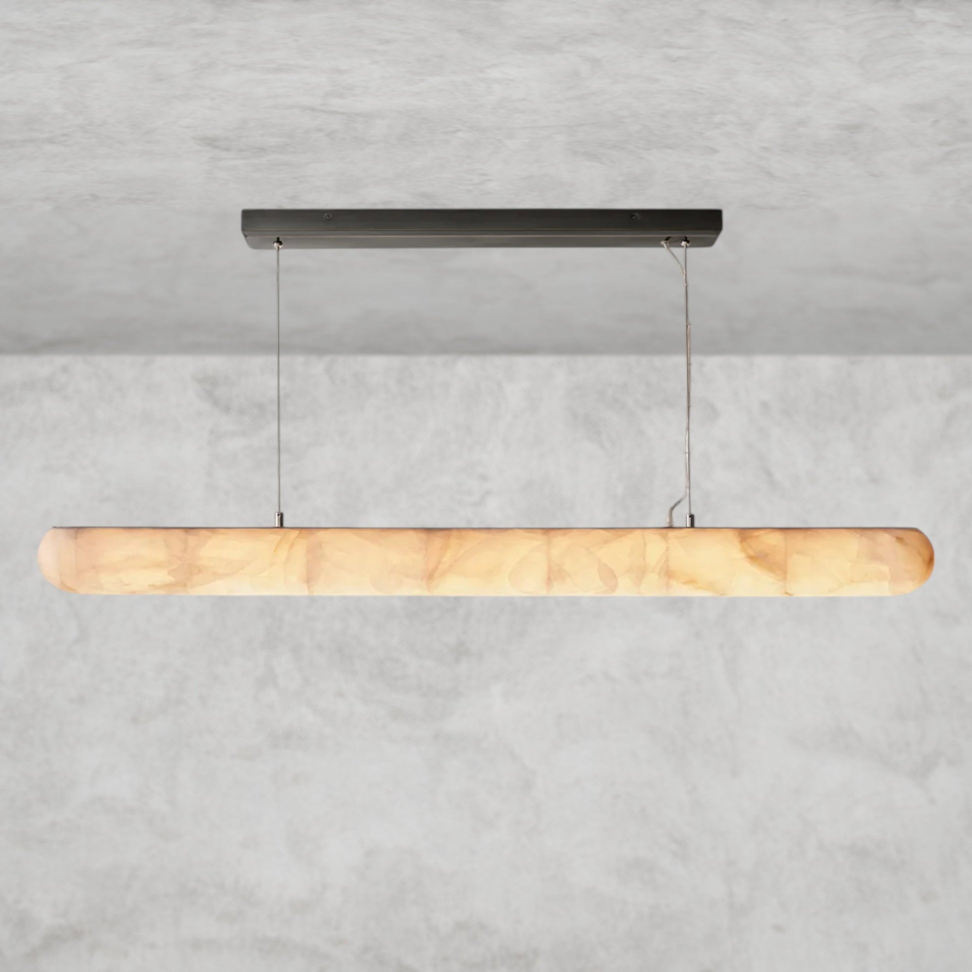Rivage lisse linear chandelier 60", 80"
