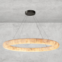 Rivage lisse round chandelier 31", 41", 61"