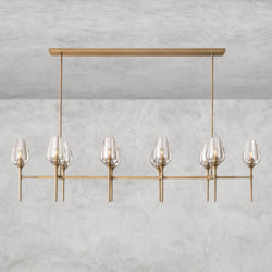 Tulip Linear Chandelier 52", 65"