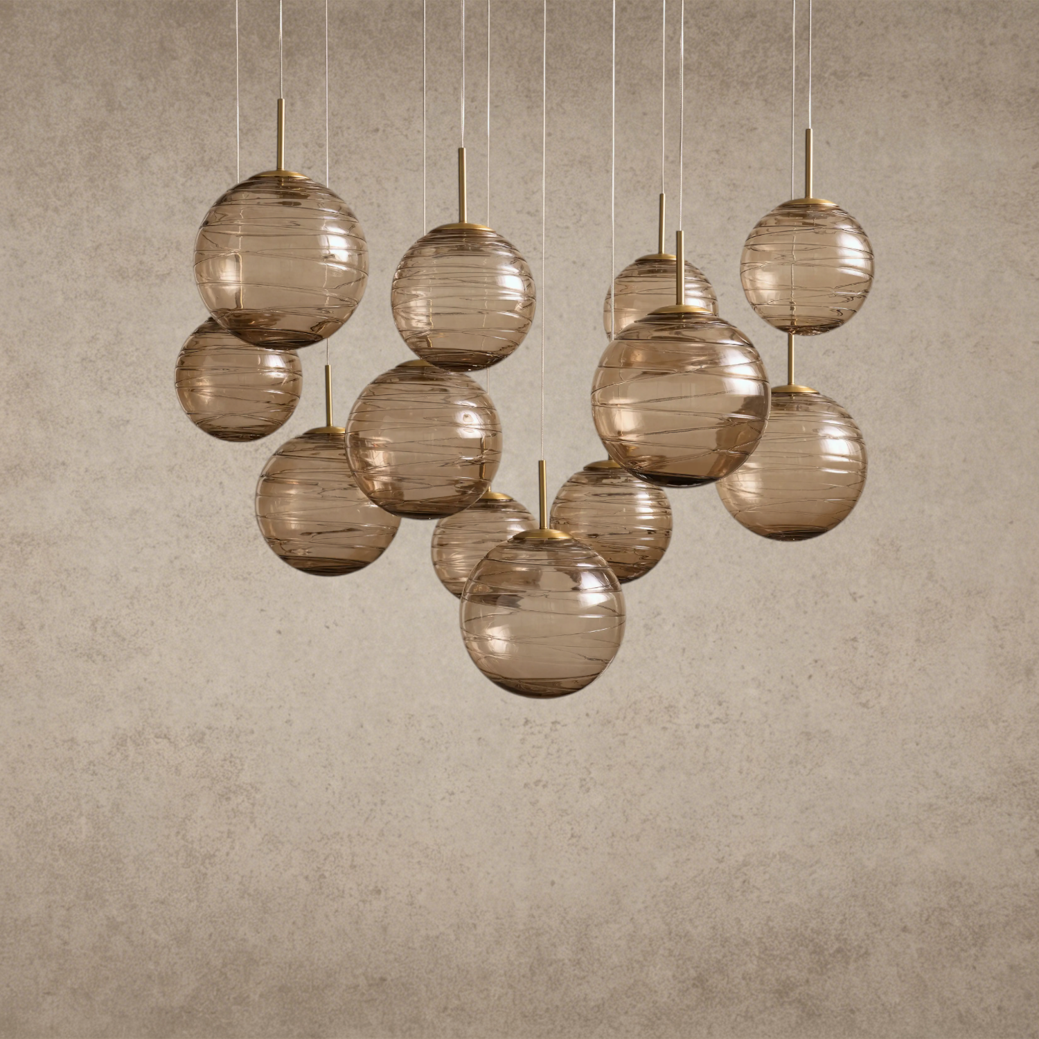 Casen Round Chandelier 20 inch, 28 inch, 34 inch, 43 inch