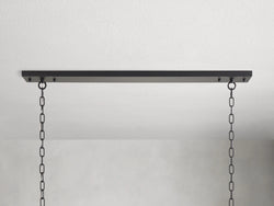 Leyland Rectangular Chandelier 60", 71.5"