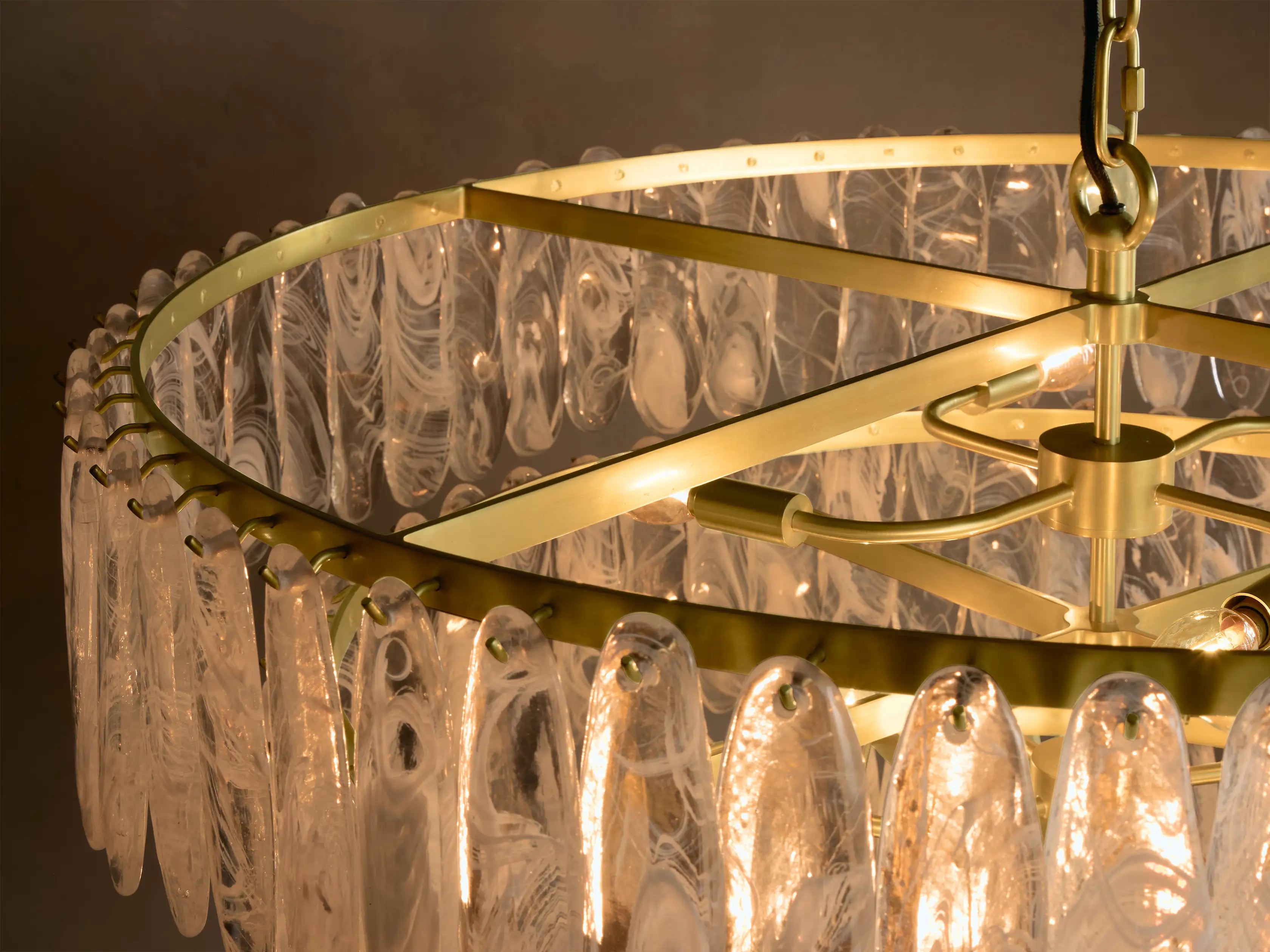 Verna Round Chandelier 38"