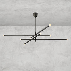 ROUSSEAU 8-LIGHT MOBILE ORB CHANDELIER 53", 68"