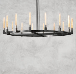 CANNELE ROUND CHANDELIER 36", 48", 60", 72"
