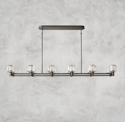 Demaret double Linear chandelier 54", 72"
