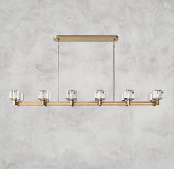 Demaret double Linear chandelier 54", 72"