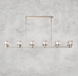 Demaret double Linear chandelier 54", 72"