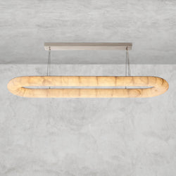 Rivage Lisse Oval Chandelier 57", 74"