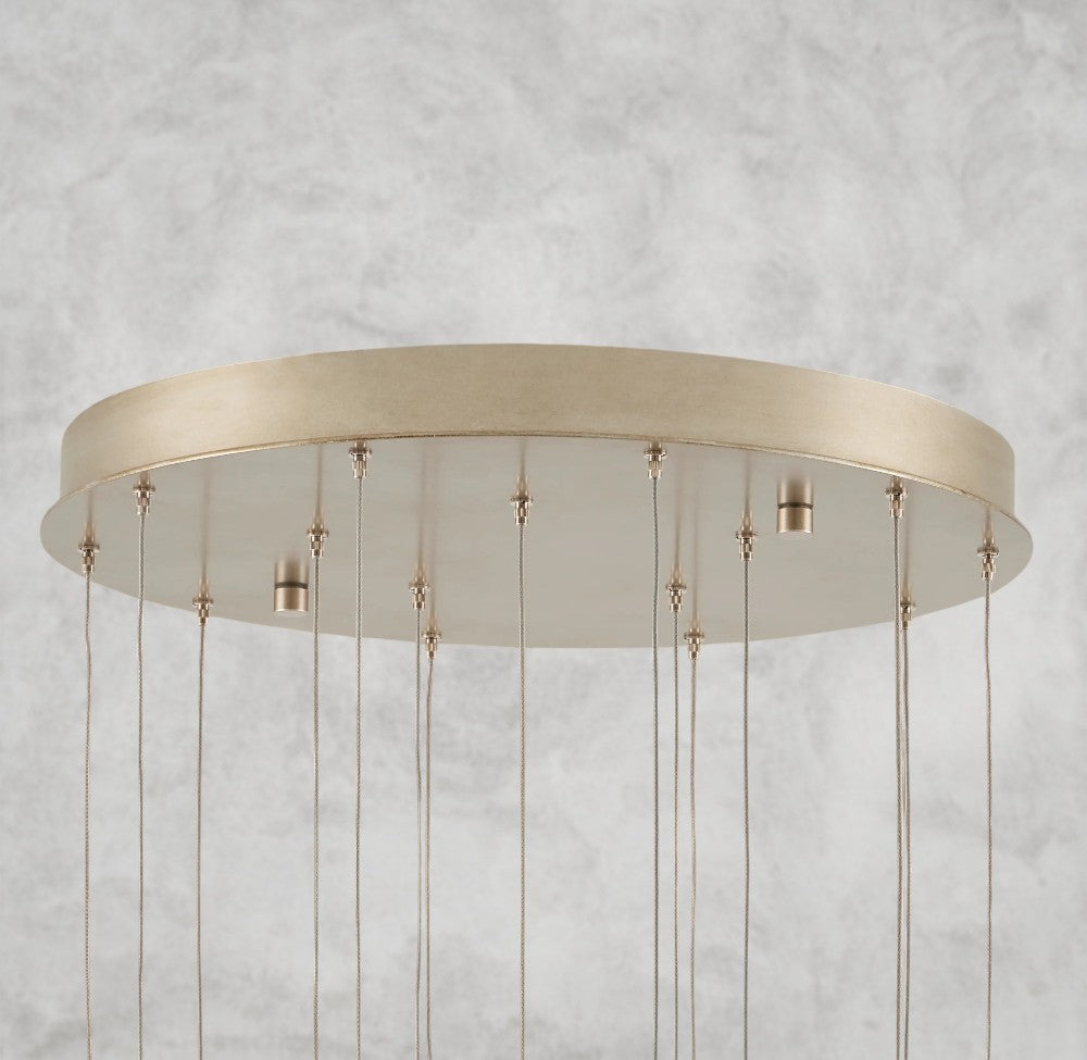 Edda Round Glass Chandelier 23
