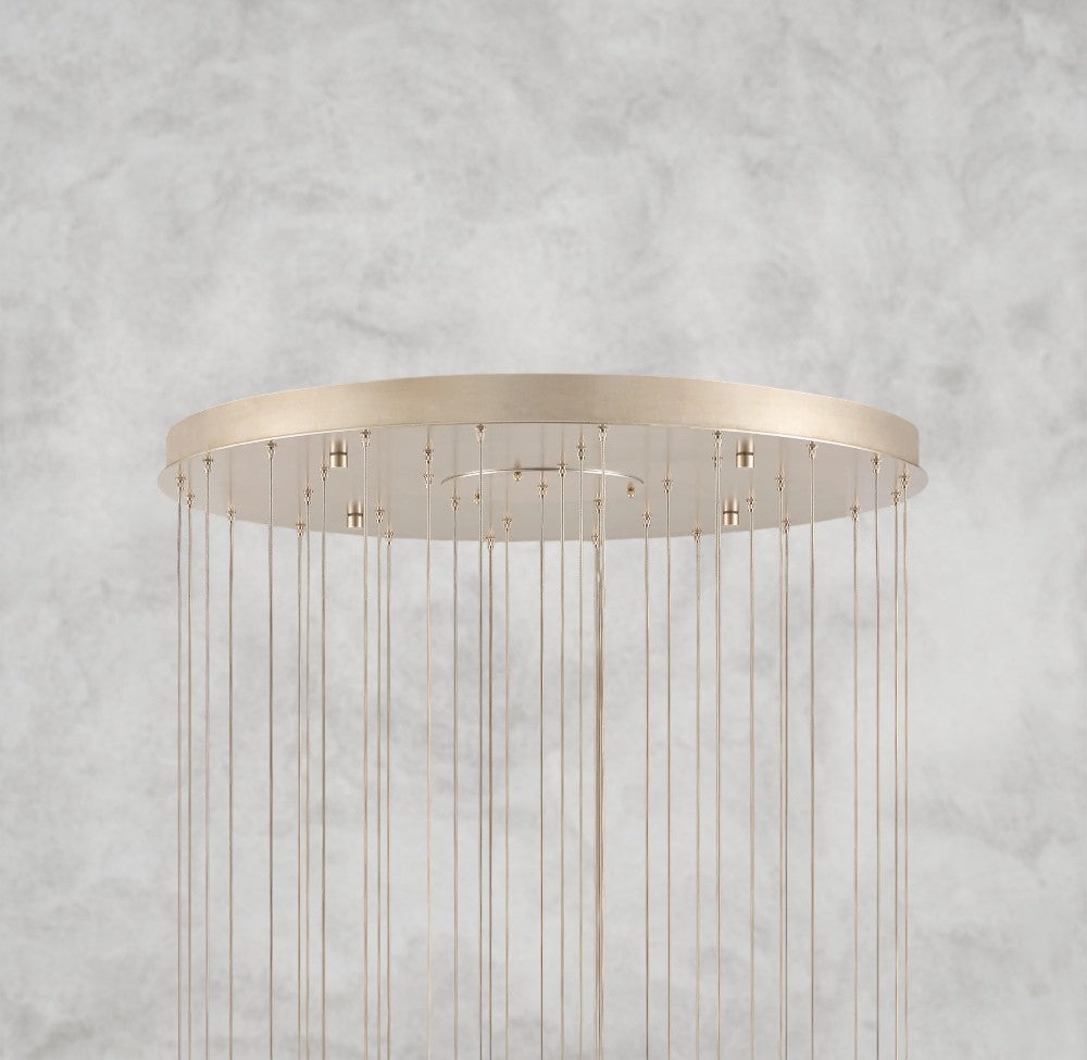 Edda Round Glass Chandelier 23