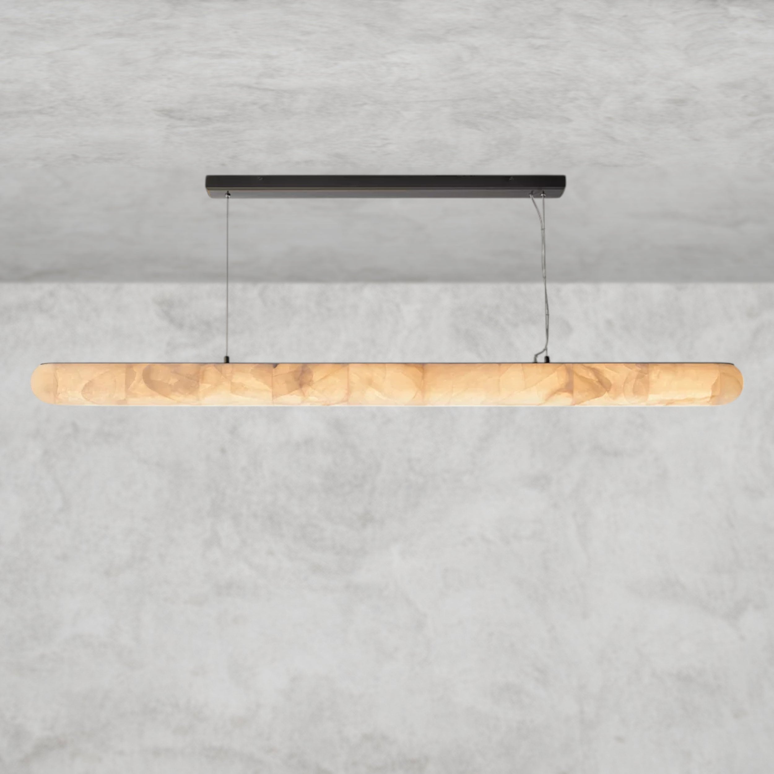 Rivage lisse linear chandelier 60