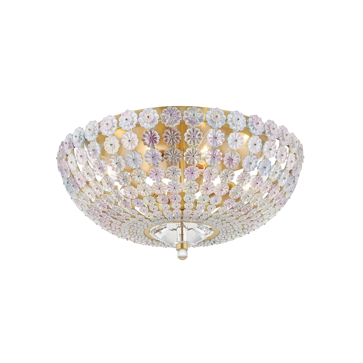 Floral Flush Mount