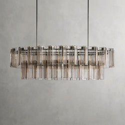 Delsie Oval Chandelier 51", 63", 72"