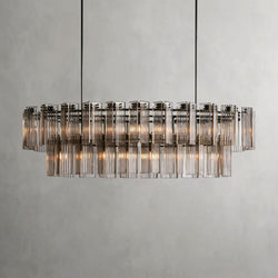 Delsie Oval Chandelier 51", 63", 72"