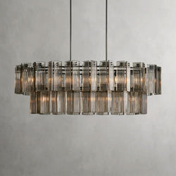 Delsie Oval Chandelier 51", 63", 72"