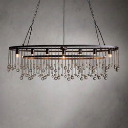 Aubrey Oval Chandelier 52.5"