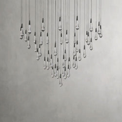 Soltaire Round Chandelier 17", 24", 36", 58"