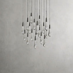 Soltaire Round Chandelier 17", 24", 36", 58"